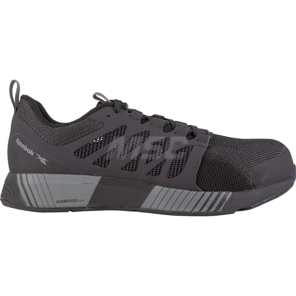 Work Boot: Size 12, 2-3/4″ High, Ultraknit, Composite Toe Black & Gray, Medium Width