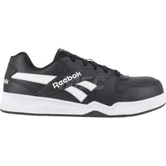 Work Boot: Size 15, 2-3/4″ High, Leather, Composite Toe Black & White, Wide Width