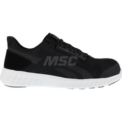 Work Boot: Size 10.5, 2-3/4″ High, Composite, Composite Toe Black & White, Medium Width