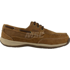 Work Boot: 2-3/4″ High, Leather, Steel Toe Brown, Wide Width