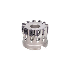 Indexable Square-Shoulder Face Mill:  TPAV12U2.00B0.75R12,  2'' Cut Dia,  0.7500″ Arbor Hole Dia,  0.4530″ Max Cutting Depth Uses  12,  AVMT Inserts,  Through Coolant,  Series  TPAV