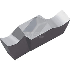 Grooving Insert: GV125A KW10, Solid Carbide Co & WC Finish, Right Hand, 1.25 mm Cutting Width, 2.3 mm Max Depth, Series GVIG