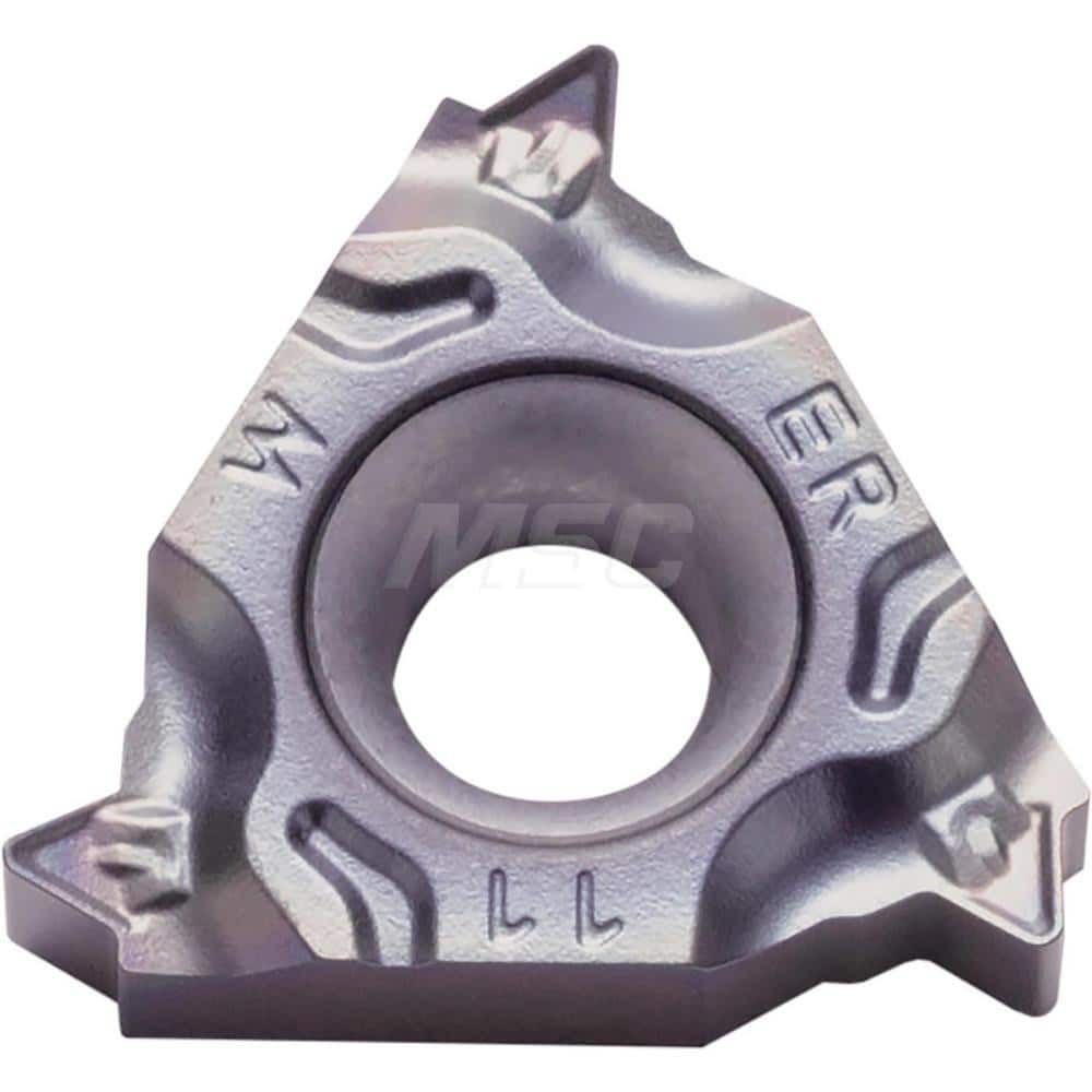 Laydown Threading Inserts; Insert Style: 16ER; Insert Size Code: 16; Insert Material: Solid Carbide; Manufacturer Grade: PR1535; Thread Type: External; Pitch (mm): 1.25; Thread Standard: Metric; Insert Hand: Right Hand; Included Angle: 60; Chipbreaker: TQ