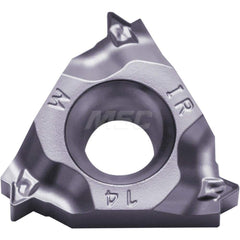 Laydown Threading Inserts; Insert Style: 16ER; Insert Size Code: 16; Insert Material: Solid Carbide; Manufacturer Grade: PR1215; Thread Type: External; Pitch (mm): 1.00; Thread Standard: Metric; Insert Hand: Right Hand; Included Angle: 60; Chipbreaker: TQ