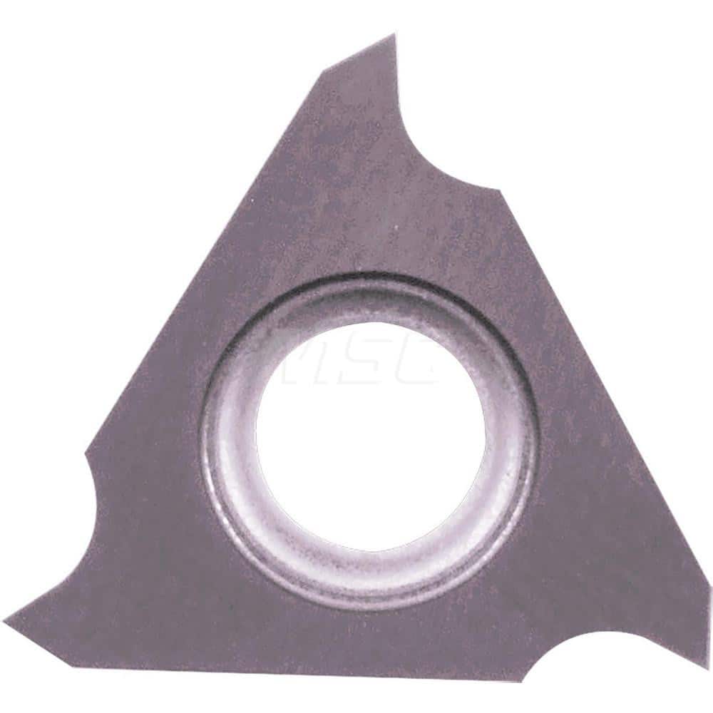 Grooving Insert: GBF32 PR1535, Solid Carbide Megacoat Nano Finish, Right Hand, 1.45 mm Cutting Width, 2.7 mm Max Depth, Series GBF