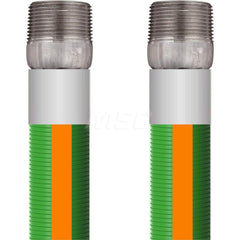 Chemical & Petroleum Hose; Inside Diameter (Inch): 1; Outside Diameter (Decimal Inch): 1.5200; Overall Length: 10; Type: Chemical Handling Hose; Connection Type: MPT; Minimum Temperature (F): -40.000; Maximum Temperature (F): 250.000; Material: Polypropyl