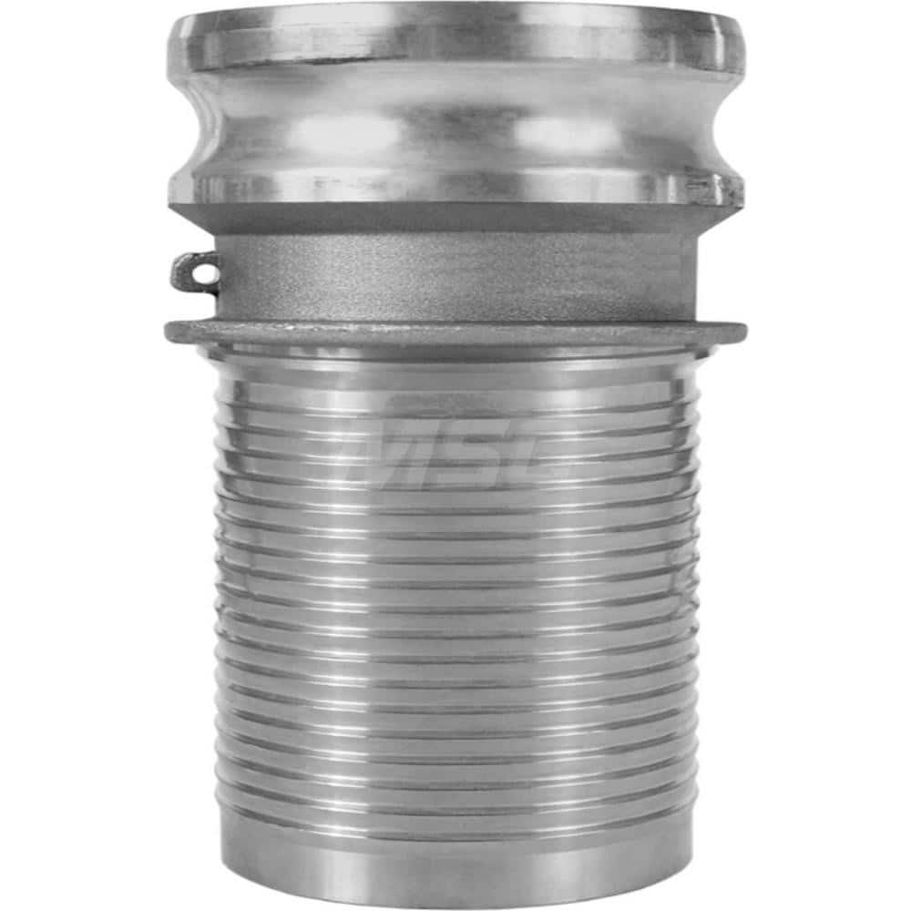 E-AL Type Quick Coupling: 1-1/2″ Hose ID, 1-1/2″ Part E, Aluminum