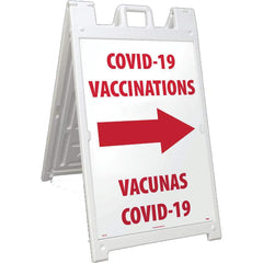 NMC - Safety Signs Message Type: COVID-19 Message or Graphic: Message & Graphic - Eagle Tool & Supply