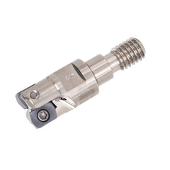 Tungaloy - Indexable High-Feed End Mills Cutting Diameter (mm): 12 Cutting Diameter (Inch): 0.3270 - Eagle Tool & Supply