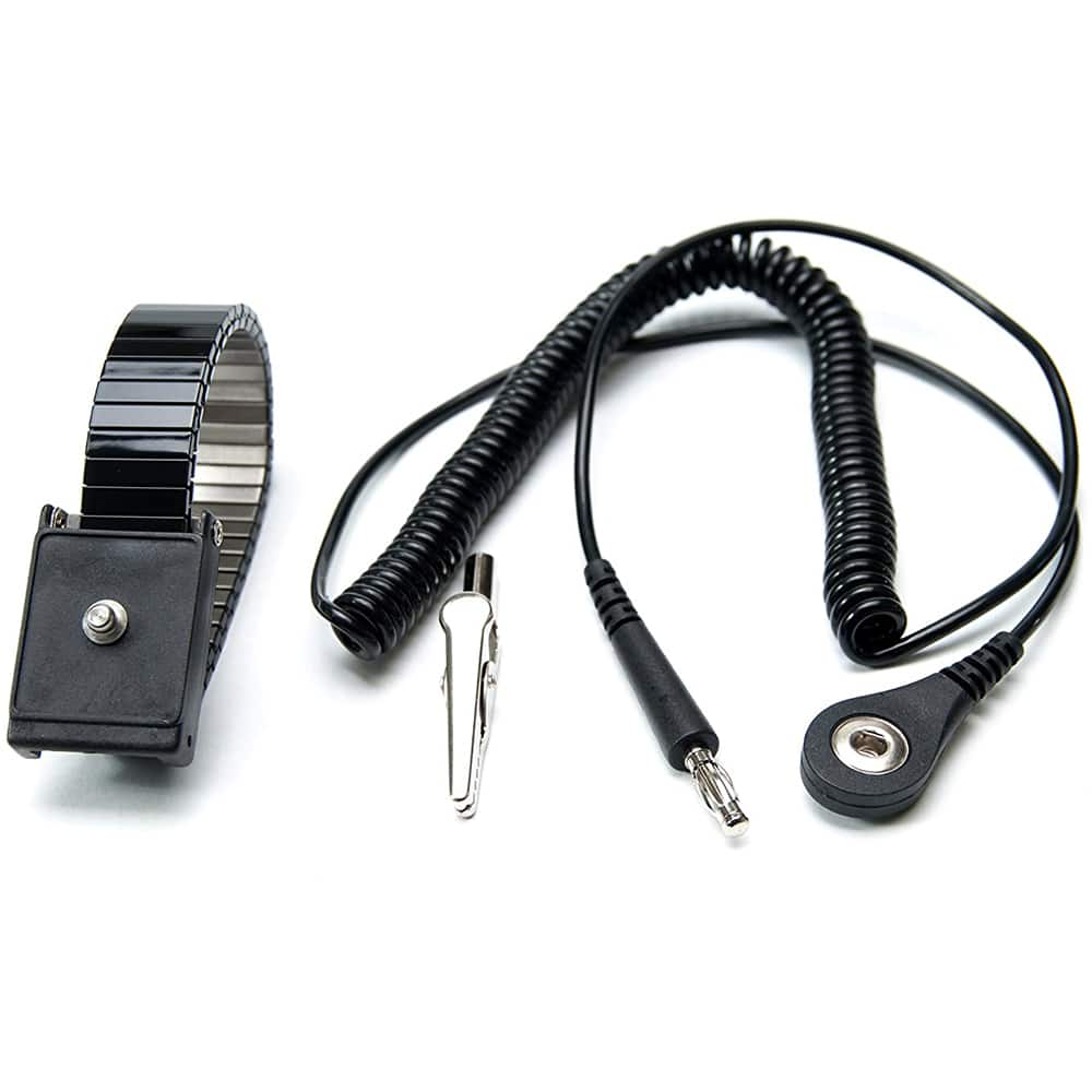 Bertech - Grounding Wrist Straps Includes Grounding Cord: No Grounding Cord Length (Feet): 12.00 - Eagle Tool & Supply