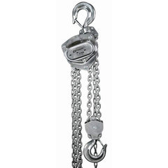 OZ Lifting Products - Manual Hoists-Chain, Rope & Strap Type: Hand Chain Hoist Lifting Material: Chain - Eagle Tool & Supply