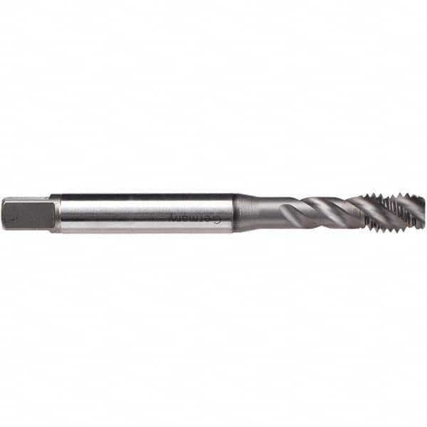 Emuge - #10-32 UNF 3 Flute 3B Modified Bottoming Fast Spiral Flute Tap - Eagle Tool & Supply