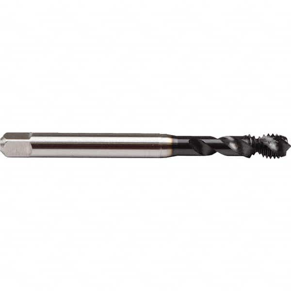 Emuge - #10-32 UNF 2 Flute 2B Modified Bottoming Fast Spiral Flute Tap - Eagle Tool & Supply