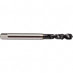 Emuge - #10-32 UNF 2 Flute 2B Modified Bottoming Fast Spiral Flute Tap - Eagle Tool & Supply