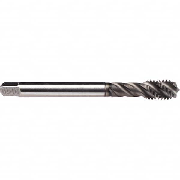 Emuge - 1-1/2-6 UNC 5 Flute 2B Modified Bottoming Fast Spiral Flute Tap - Eagle Tool & Supply