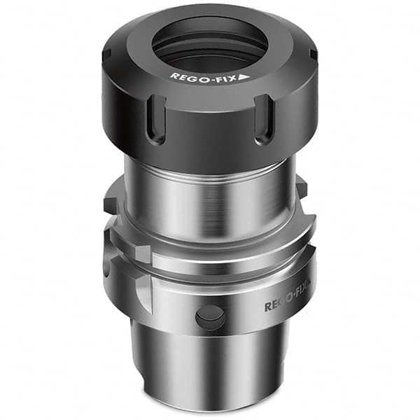 Rego-Fix - 1mm x 16mm HSK63 Hollow Taper ER ER25 Collet Chuck - Eagle Tool & Supply