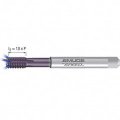 Emuge - M16x1.50 Metric Fine 6H Modified Bottoming Thread Forming Tap - Eagle Tool & Supply