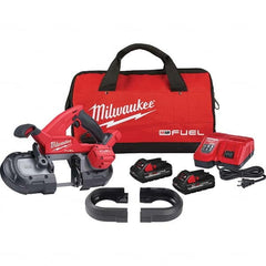 Milwaukee Tool - Cordless Portable Bandsaws Voltage: 18 Battery Chemistry: Lithium-Ion - Eagle Tool & Supply