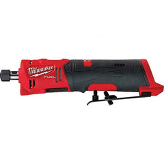 Milwaukee Tool - 1/4" Collet, 20,000 RPM, Straight, Electric Die Grinder - Eagle Tool & Supply