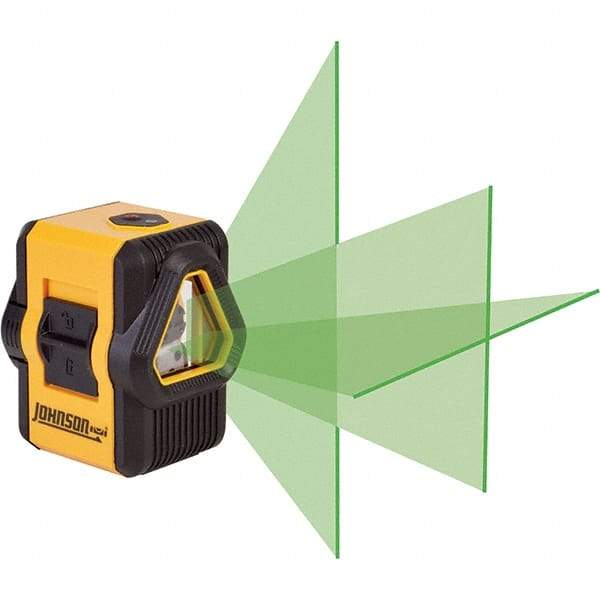 Johnson Level & Tool - Laser Levels Level Type: Self Leveling Cross Line Laser Maximum Measuring Range (Miles): 0.009 - Eagle Tool & Supply