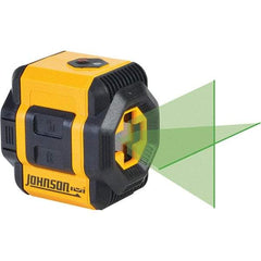 Johnson Level & Tool - Laser Levels Level Type: Self Leveling Cross Line Laser Maximum Measuring Range (Miles): 0.006 - Eagle Tool & Supply