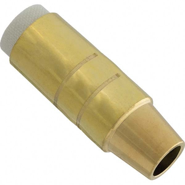 PRO-SOURCE - 0.03" to 9/16" Wire OD, MIG Welder Nozzle Self Insulated - Eagle Tool & Supply