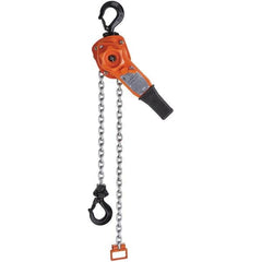 CM - 2,000 Lb Capacity, 10' Lift Height, Chain Manual Lever Hoist - Eagle Tool & Supply