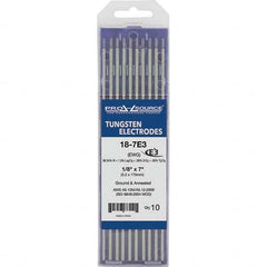 PRO-SOURCE - Tungsten Electrodes Type: E3 Diameter (Inch): 1/8 - Eagle Tool & Supply