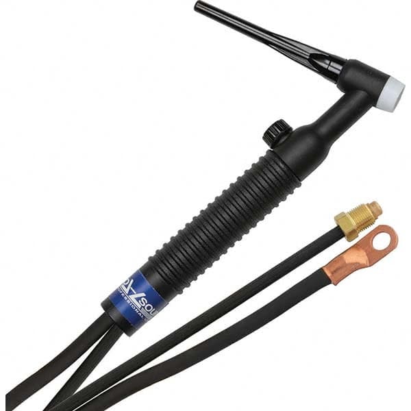 PRO-SOURCE - 200 Amp 25' Outfit 26FV Air Cooled TIG Welding Torch Kit - Eagle Tool & Supply
