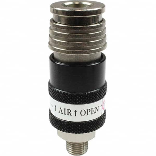 Coilhose Pneumatics - Pneumatic Hose Fittings & Couplings Type: Safety Coupler Thread Size: 0.375 - Eagle Tool & Supply