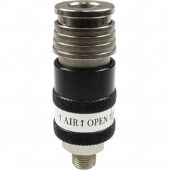 Coilhose Pneumatics - Pneumatic Hose Fittings & Couplings Type: Safety Coupler Thread Size: 0.375 - Eagle Tool & Supply
