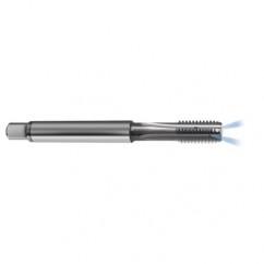 M8 x 1.0 Dia. - 6H - 4 FL - Carbide Semi-Bott Tap - Bright Finish-Coolant-Thru-FORM-C - Eagle Tool & Supply