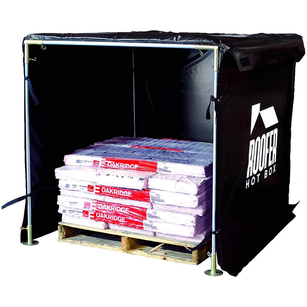 Bulk Material & Tote Heaters; Type: Hot Box Heater; Length (Inch): 48; Width (Inch): 48; Thermostat Type: Adjustable Controller; Power Cord Length (Feet): 6; Additional Information: Steel Frame; Vinyl Shell; For Use With: 4' x 4' x 4' Pallet of Material;