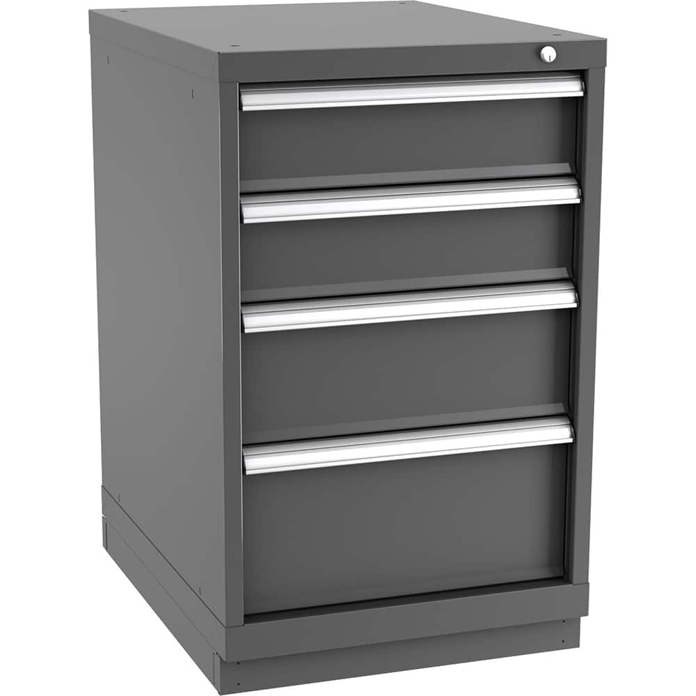 Storage Cabinet: 22-3/16″ Wide, 28-1/2″ Deep, 35-7/8″ High 440 lb Capacity, 4 Drawer