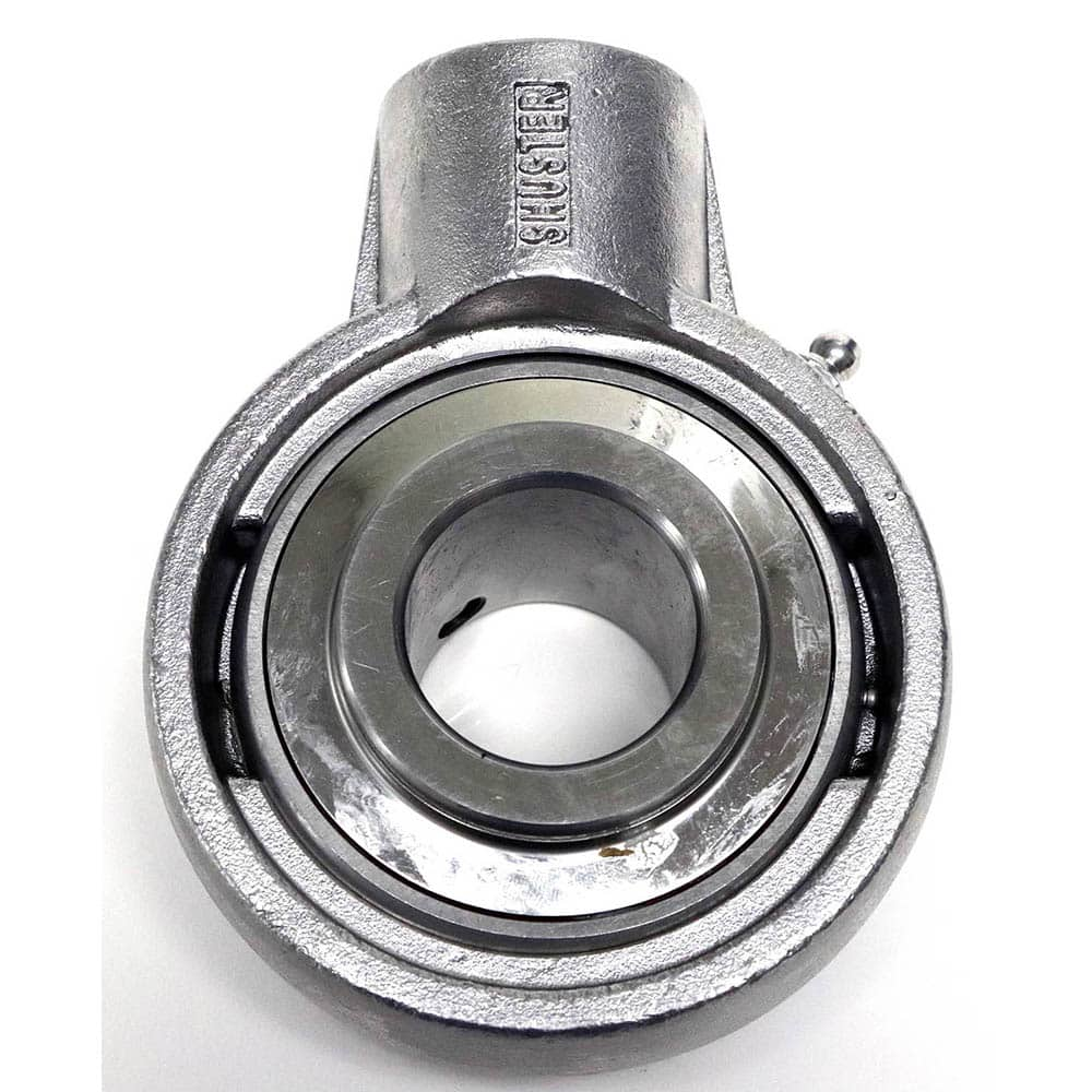 Shuster - SUCSHA207-20, 1-1/4" ID, 3-5/8" OAL x 116mm OAH, Hanger Bearing Unit - Exact Industrial Supply