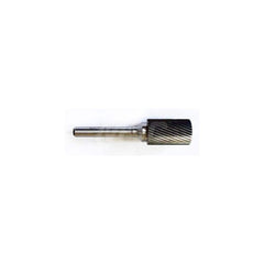 Abrasive Bur: SA-5MM, Cylinder 2-3/4″ OAL, 1″ LOC, Flat End