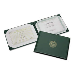 Ability One - Document Protectors; Type: Certificate/Document Holder ; Width (Inch): 8-1/2 ; Height (Inch): 11 ; Color: Gold - Exact Industrial Supply