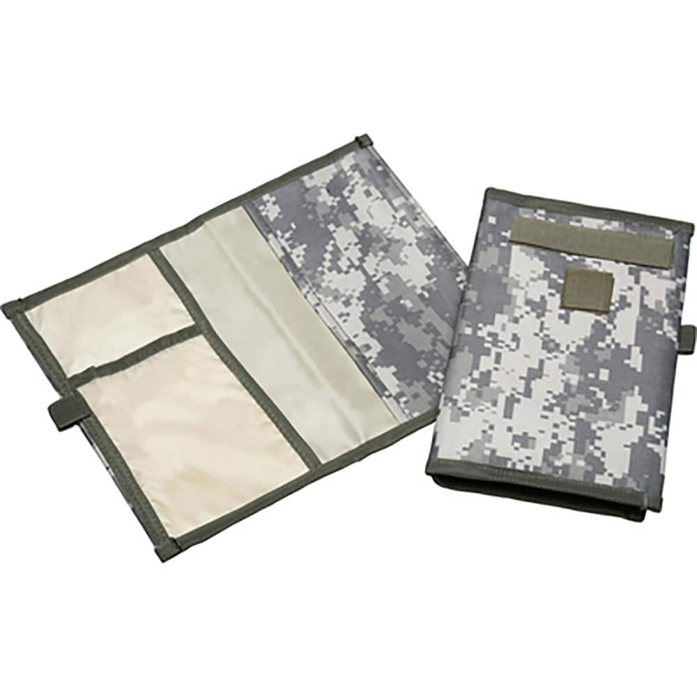 Ability One - Document Protectors; Type: Certificate/Document Holder ; Width (Inch): 6 ; Height (Inch): 9 ; Color: Camoflauge - Exact Industrial Supply