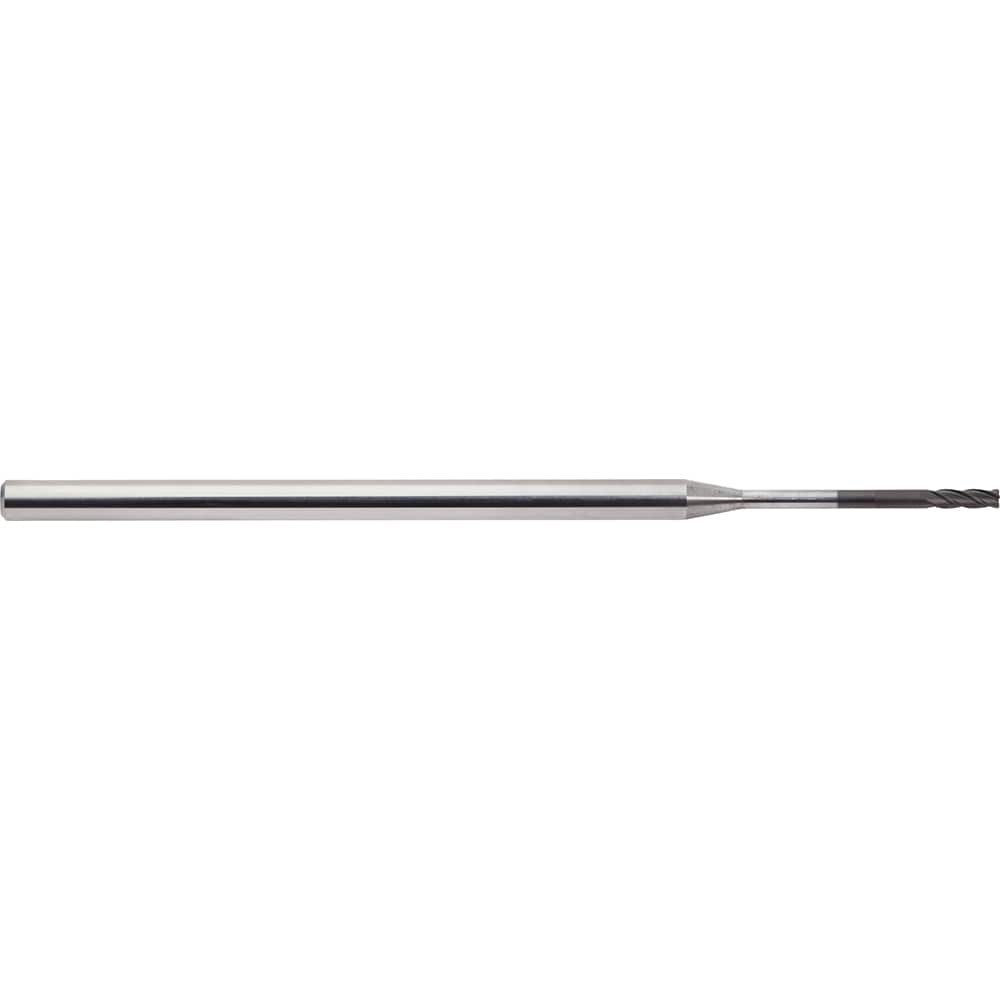 M.A. Ford - Corner Radius & Corner Chamfer End Mills; Mill Diameter (Inch): 1/32 ; Mill Diameter (Decimal Inch): 0.0312 ; End Type: Corner Radius ; Corner Radius (Inch): .005 ; Number of Flutes: 4 ; Material: Solid Carbide - Exact Industrial Supply