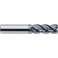 M.A. Ford - Square End Mills; Mill Diameter (Inch): 5/8 ; Mill Diameter (Decimal Inch): 0.6250 ; Number of Flutes: 4 ; Length of Cut (Inch): 3/4 ; Length of Cut (Decimal Inch): 0.7500 ; Material: Solid Carbide - Exact Industrial Supply