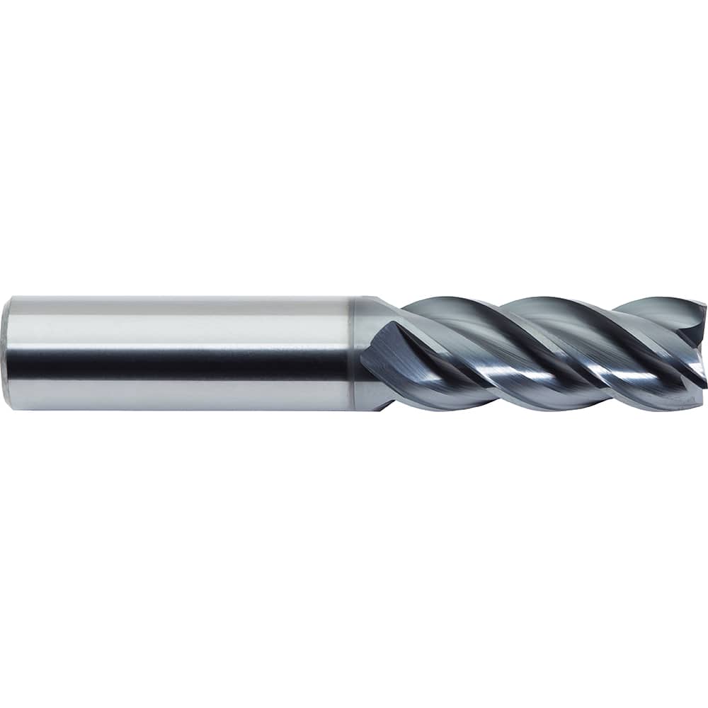 M.A. Ford - Square End Mills; Mill Diameter (Inch): 1 ; Mill Diameter (Decimal Inch): 1.0000 ; Number of Flutes: 4 ; Length of Cut (Inch): 1-1/2 ; Length of Cut (Decimal Inch): 1.5000 ; Material: Solid Carbide - Exact Industrial Supply