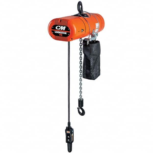 CM - Electric Hoists Type: Electric Hoist Load Capacity (Ton): 1/2 - Eagle Tool & Supply