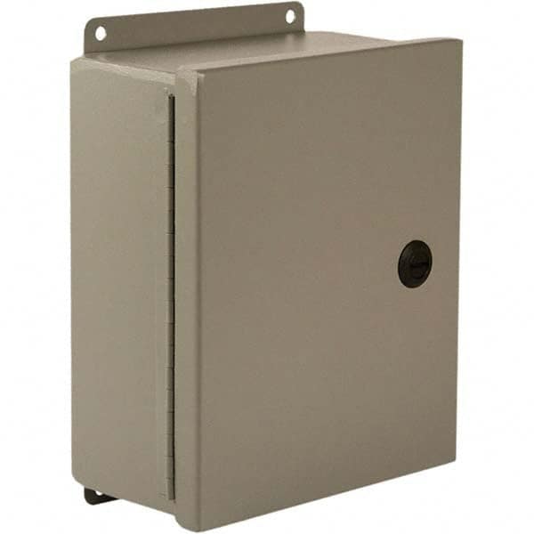 Wiegmann - NEMA 4 Steel Standard Enclosure with Continuous Hinge Cover - Eagle Tool & Supply