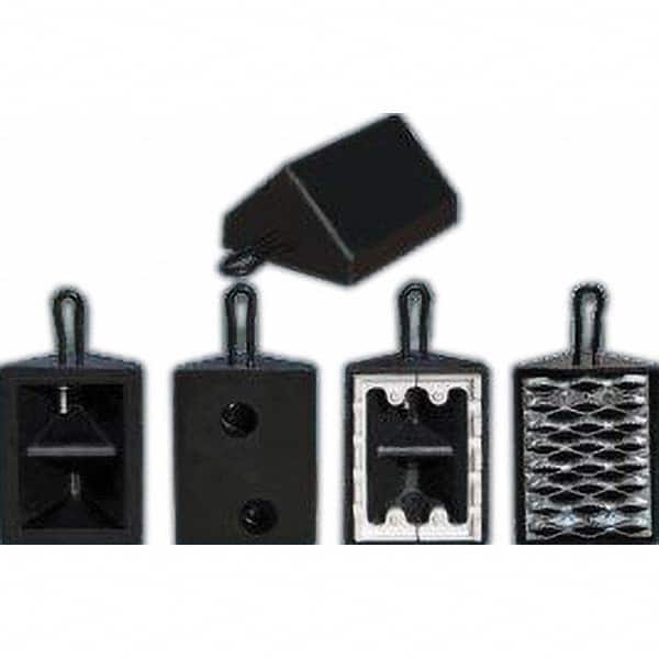 Checkers - Wheel Chocks Width (Inch): 8 Height (Inch): 5-1/2 - Eagle Tool & Supply