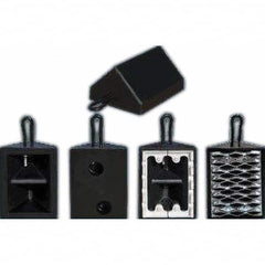 Checkers - Wheel Chocks Width (Inch): 8 Height (Inch): 5-1/2 - Eagle Tool & Supply