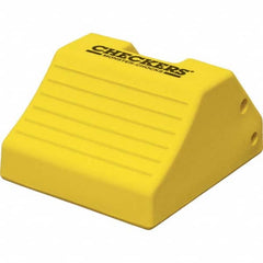 Checkers - Wheel Chocks Width (Inch): 15 Height (Inch): 10 - Eagle Tool & Supply