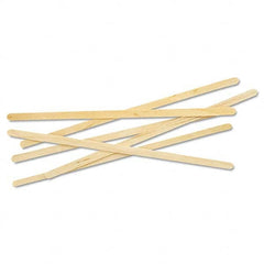 ECO PRODUCTS - Coffee, Tea & Accessories Breakroom Accessory Type: Coffee Stirrers Breakroom Accessory Description: Renewable Wooden Stir Sticks - 7" 1000/Pack 10 Pk/Carton - Eagle Tool & Supply