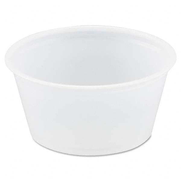 DART - Polystyrene Portion Cups, 2 oz, Translucent, 250/Bag, 10 Bags/Carton - Eagle Tool & Supply