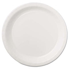 Hoffmaster - Coated Paper Dinnerware, Plate, 9", White, 50/Pack, 10 Packs/Carton - Eagle Tool & Supply