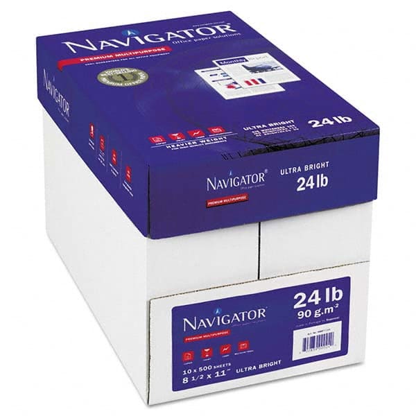 Navigator - Office Machine Supplies & Accessories Office Machine/Equipment Accessory Type: Copy Paper For Use With: Copiers; Fax Machines; Inkjet Printers; Laser Printers - Eagle Tool & Supply